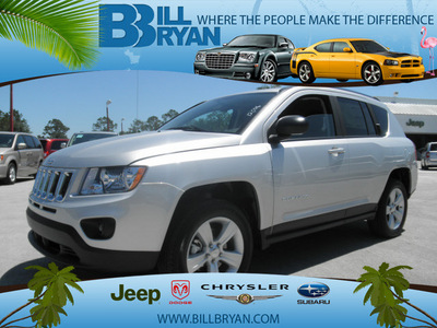jeep compass 2012 silver suv sport gasoline 4 cylinders 2 wheel drive automatic 34731