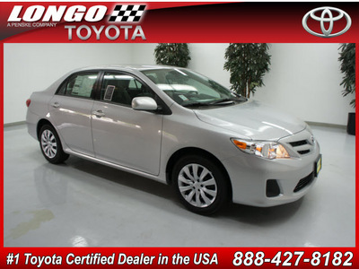 toyota corolla 2012 silver sedan le gasoline 4 cylinders front wheel drive automatic 91731