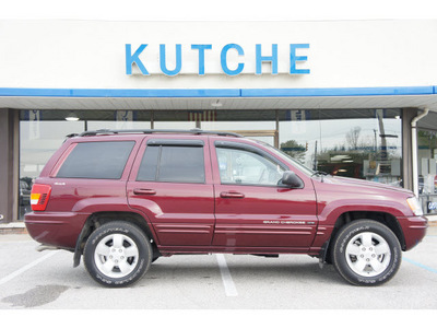 jeep grand cherokee 2001 red suv limited gasoline 8 cylinders 4 wheel drive automatic 46036