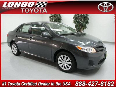 toyota corolla 2012 gray sedan le gasoline 4 cylinders front wheel drive automatic 91731