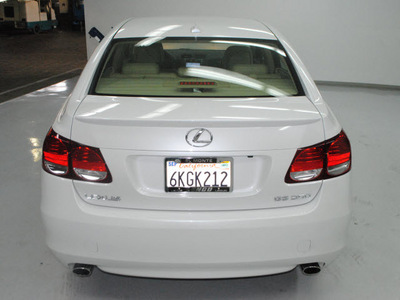 lexus gs 350 2009 white sedan gasoline 6 cylinders rear wheel drive automatic 91731