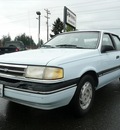 ford tempo 1991 blue sedan gl gasoline 4 cylinders front wheel drive automatic 98012