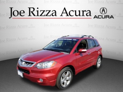 acura rdx 2008 dk  red suv technology awd gasoline 4 cylinders all whee drive automatic with overdrive 60546