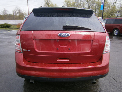 ford edge 2008 red suv se gasoline 6 cylinders front wheel drive automatic 13502