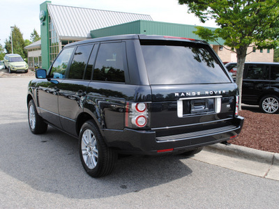 range rover range rover 2012 black suv hse gasoline 8 cylinders 4 wheel drive automatic 27511