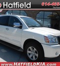 nissan armada 2004 white suv gasoline 8 cylinders 4 wheel drive 5 speed automatic 43228