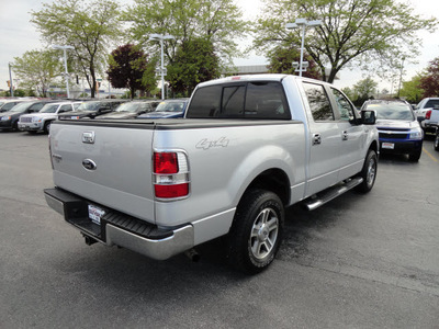 ford f 150 2007 silver xlt flex fuel 8 cylinders 4 wheel drive automatic 60443