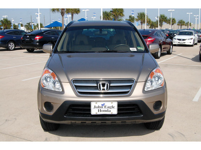 honda cr v 2006 beige suv special edition gasoline 4 cylinders all whee drive automatic 77065