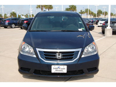 honda odyssey 2009 blue van ex l gasoline 6 cylinders front wheel drive automatic with overdrive 77065