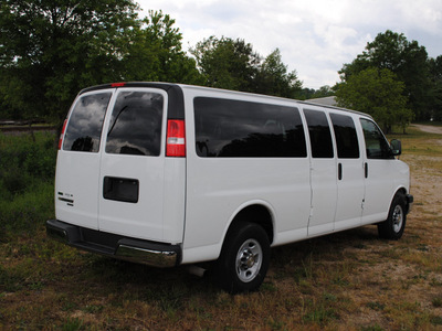 chevrolet express 2012 white van lt 3500 flex fuel 8 cylinders rear wheel drive automatic 27591