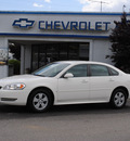 chevrolet impala 2009 white sedan lt flex fuel 6 cylinders front wheel drive automatic 27591