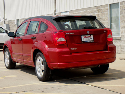 dodge caliber 2007 red hatchback sxt gasoline 4 cylinders front wheel drive automatic 62034