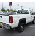 chevrolet silverado 2500hd 2003 white pickup truck work truck gasoline 8 cylinders 4 wheel drive automatic 07724