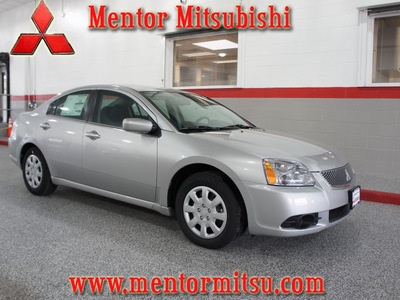 mitsubishi galant 2012 silver sedan gasoline 4 cylinders front wheel drive not specified 44060