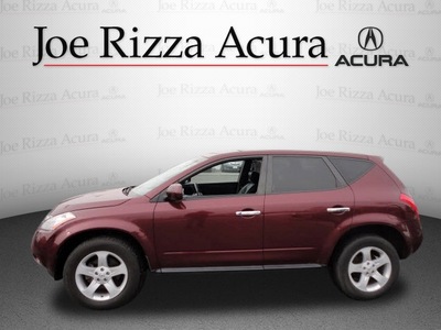 nissan murano 2005 dk  red suv sl awd gasoline 6 cylinders all whee drive automatic with overdrive 60546
