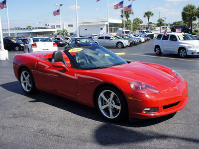 chevrolet corvette 2008 red gasoline 8 cylinders rear wheel drive automatic 33021