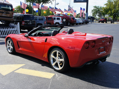 chevrolet corvette 2008 red gasoline 8 cylinders rear wheel drive automatic 33021