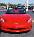 chevrolet corvette 2008 red gasoline 8 cylinders rear wheel drive automatic 33021