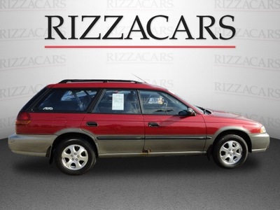 subaru legacy 1998 red wagon outback awd gasoline 4 cylinders all whee drive automatic with overdrive 60546
