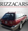 subaru legacy 1998 red wagon outback awd gasoline 4 cylinders all whee drive automatic with overdrive 60546