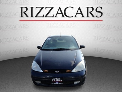 ford focus 2003 dk  blue hatchback zx3 gasoline 4 cylinders front wheel drive automatic with overdrive 60546