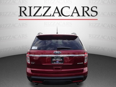ford explorer 2013 red suv xlt flex fuel 6 cylinders 2 wheel drive automatic with overdrive 60546