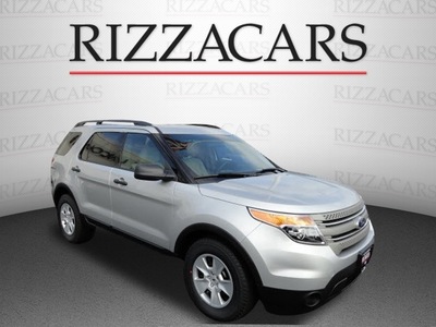 ford explorer 2013 silver suv flex fuel 6 cylinders 2 wheel drive automatic with overdrive 60546