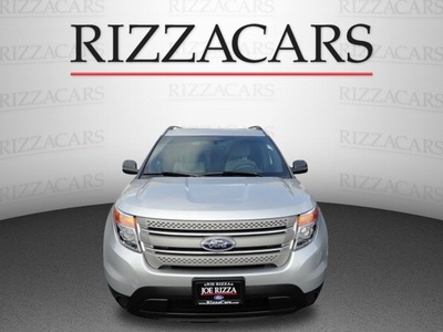 ford explorer 2013 silver suv flex fuel 6 cylinders 2 wheel drive automatic with overdrive 60546