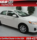 toyota corolla 2012 white sedan l gasoline 4 cylinders front wheel drive not specified 91731