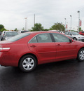 toyota camry 2009 red sedan gasoline 4 cylinders front wheel drive automatic 19153