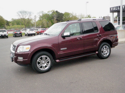 ford explorer 2006 dk  red suv limited dvd gasoline 6 cylinders 4 wheel drive automatic with overdrive 55124