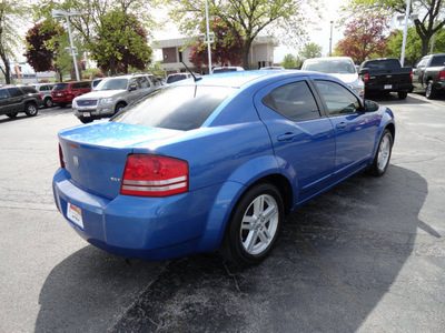 dodge avenger 2008 blue sedan sxt gasoline 4 cylinders front wheel drive automatic 60443