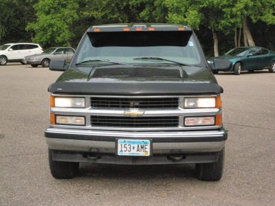 chevrolet c k 1500 series 1998 black silverado z71 gasoline v8 4 wheel drive automatic 55318