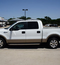 ford f 150 2005 white king ranch gasoline 8 cylinders rear wheel drive automatic with overdrive 76087