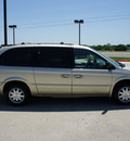 chrysler town and country 2005 gold van limited gasoline 6 cylinders front wheel drive automatic 76087