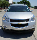 chevrolet traverse 2011 silver lt gasoline 6 cylinders all whee drive automatic 76087
