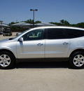chevrolet traverse 2011 silver lt gasoline 6 cylinders all whee drive automatic 76087