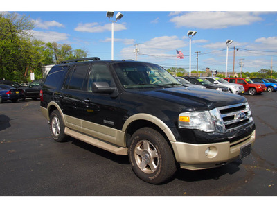 ford expedition 2008 black suv eddie bauer gasoline 8 cylinders 4 wheel drive automatic with overdrive 07730