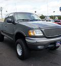 ford f 150 2002 dk  gray xlt 4x4 gasoline 8 cylinders 4 wheel drive automatic with overdrive 98371