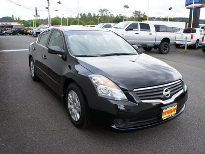 nissan altima 2009 black sedan 2 5 s gasoline 4 cylinders front wheel drive automatic 98371