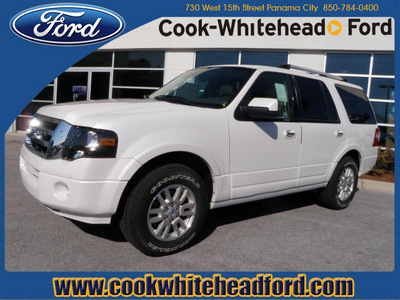 ford expedition 2012 white suv limited flex fuel 8 cylinders 2 wheel drive automatic 32401