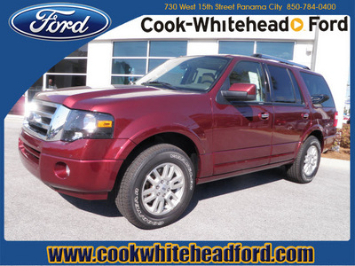 ford expedition 2012 red suv limited flex fuel 8 cylinders 2 wheel drive automatic 32401
