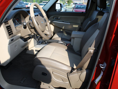 jeep liberty 2008 red suv limited gasoline 6 cylinders 4 wheel drive automatic 27215