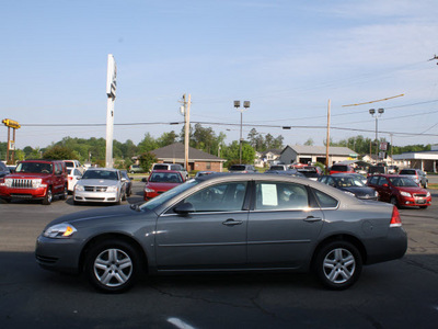 chevrolet impala 2007 silver sedan ls flex fuel 6 cylinders front wheel drive automatic 27215