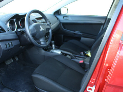mitsubishi lancer 2009 red sedan de gasoline 4 cylinders front wheel drive automatic 27215