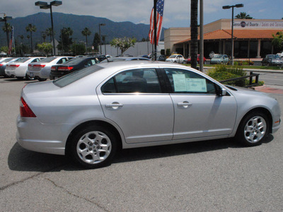 ford fusion 2010 silver sedan se flex fuel 6 cylinders front wheel drive automatic 91010