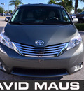 toyota sienna 2011 green van limited gasoline 6 cylinders front wheel drive automatic 32771