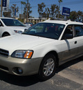 subaru outback 2000 white wagon gasoline 4 cylinders all whee drive automatic 94063