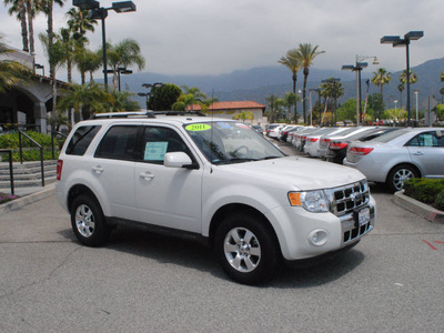 ford escape 2011 white suv limited flex fuel 6 cylinders front wheel drive automatic 91010