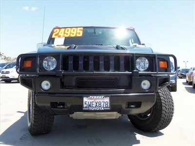 hummer h2 2005 blue suv gasoline 8 cylinders 4 wheel drive automatic 90241